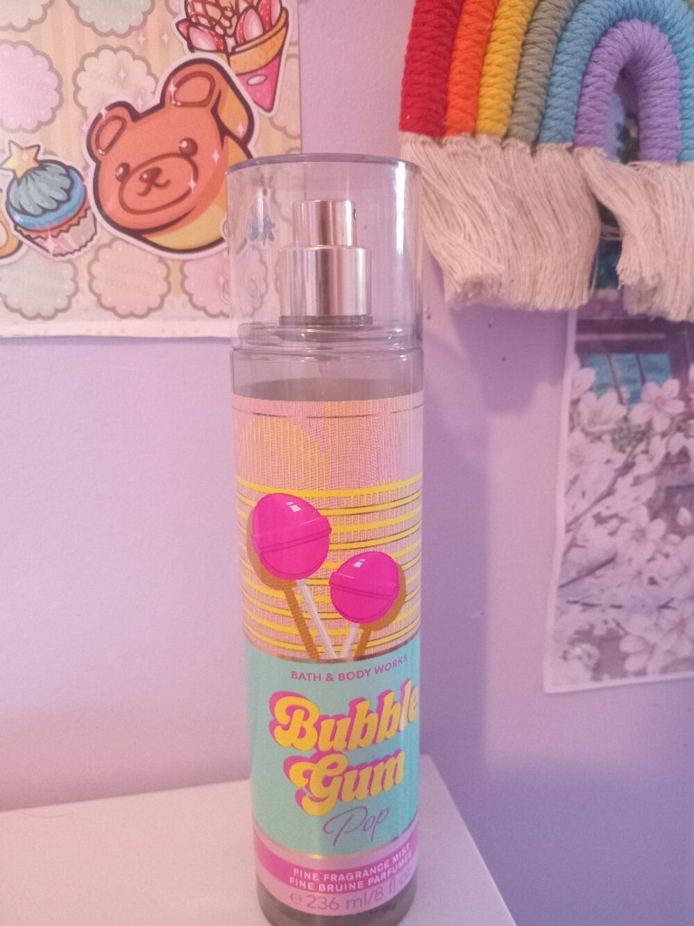 Bath & Body Works Bubblegum Body Spray